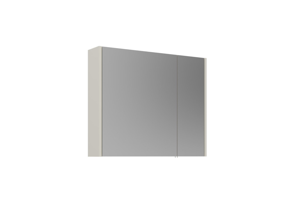 Badkamermeubel met spiegel "Arno 80" - 79 x 16 x 66 cm - Cashmere