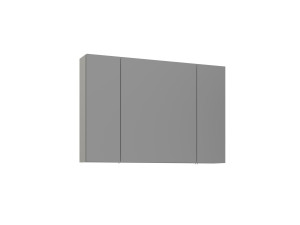 Badkamermeubel met spiegel "Bari 100" - 97 x 16 x 66 cm - Mat Cashmere
