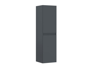 Badkamerkast "Nest 40 v2" - 40 x 32 x 138 cm - Mat antraciet
