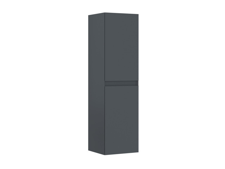 Badkamerkast "Nest 40 v2" - 40 x 32 x 138 cm - Mat antraciet