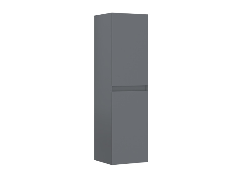 Badkamerkast "Nest 40 v2" - 40 x 32 x 138 cm - Matgrijs
