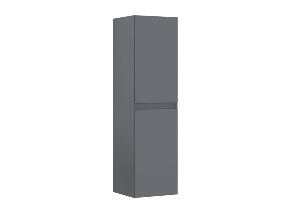 Badkamerkast "Nest 40 v2" - 40 x 32 x 138 cm - Matgrijs