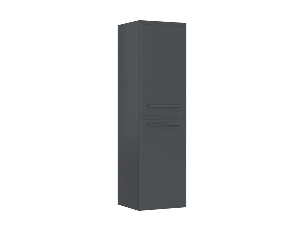 Badkamerkast "Nuvola 40 v3" - 40 x 32 x 138 cm - Antraciet