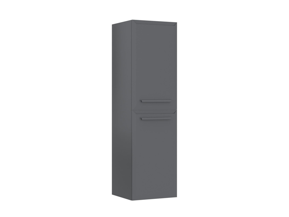 Badkamerkast "Nuvola 40 v3" - 40 x 32 x 138 cm - Grijs