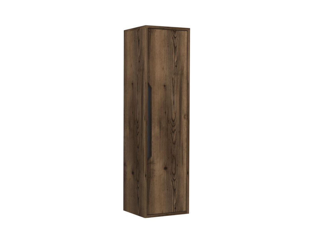 Badkamerkast "Galia 40" - 40 x 30 x 138 cm - Dark Walnut