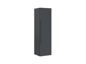 Badkamerkast "Messina 40" - 40 x 32 x 138 cm - Mat antraciet