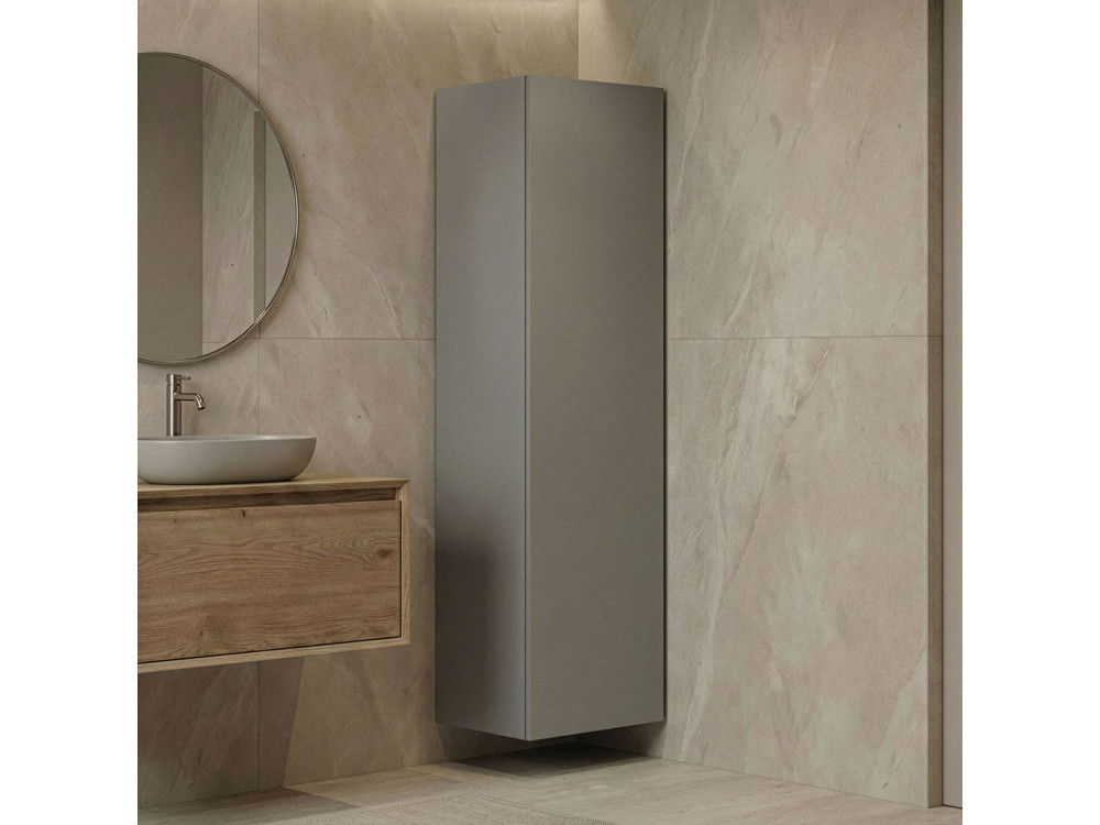 Badkamerkast "Ferla 30" - 30 x 25 x 100 cm - Matte Mink