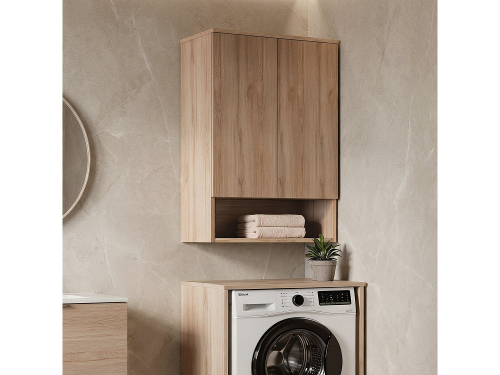 Badkamerkast "Bosco Lume 70" - 70 x 36 x 100 cm - Eiken