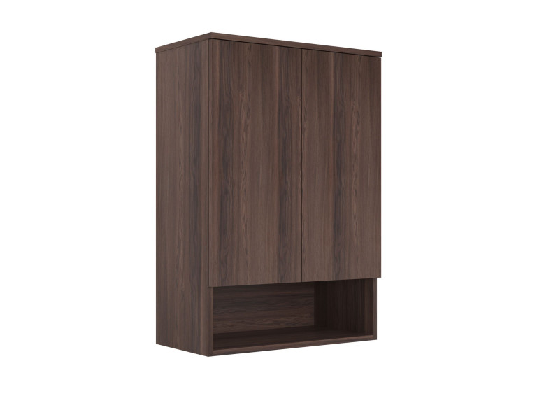 Badkamerkast "Bosco Lume 70" - 70 x 36 x 100 cm - Dark Walnut