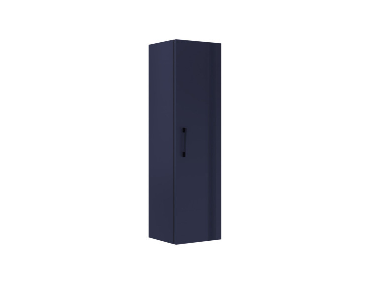 Badkamerkast "Bari 40" - 40 x 32 x 138 cm - Mat marineblauw
