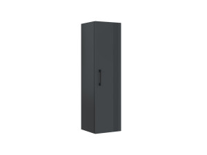 Badkamerkast "Bari 40" - 40 x 32 x 138 cm - Mat antraciet