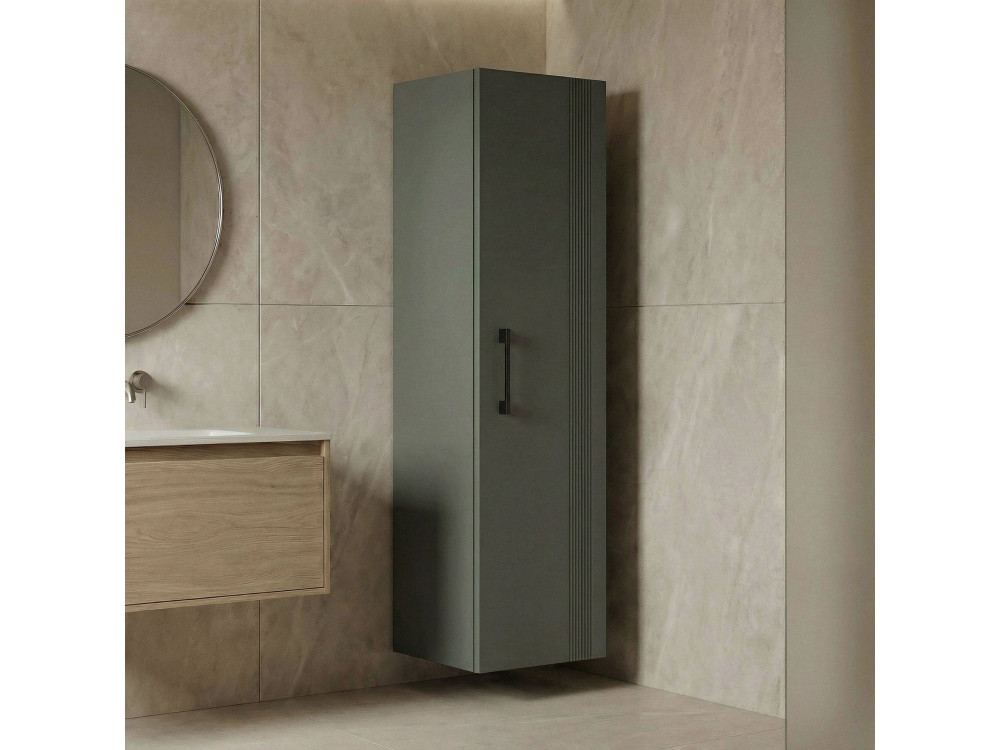 Badkamerkast "Bari 40" - 40 x 32 x 138 cm - Matgroen