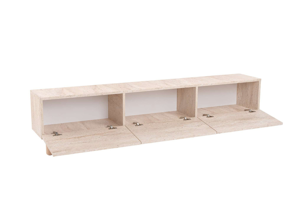Houten TV-meubel "Alvin" - 180 x 31 x 42 cm - Beige