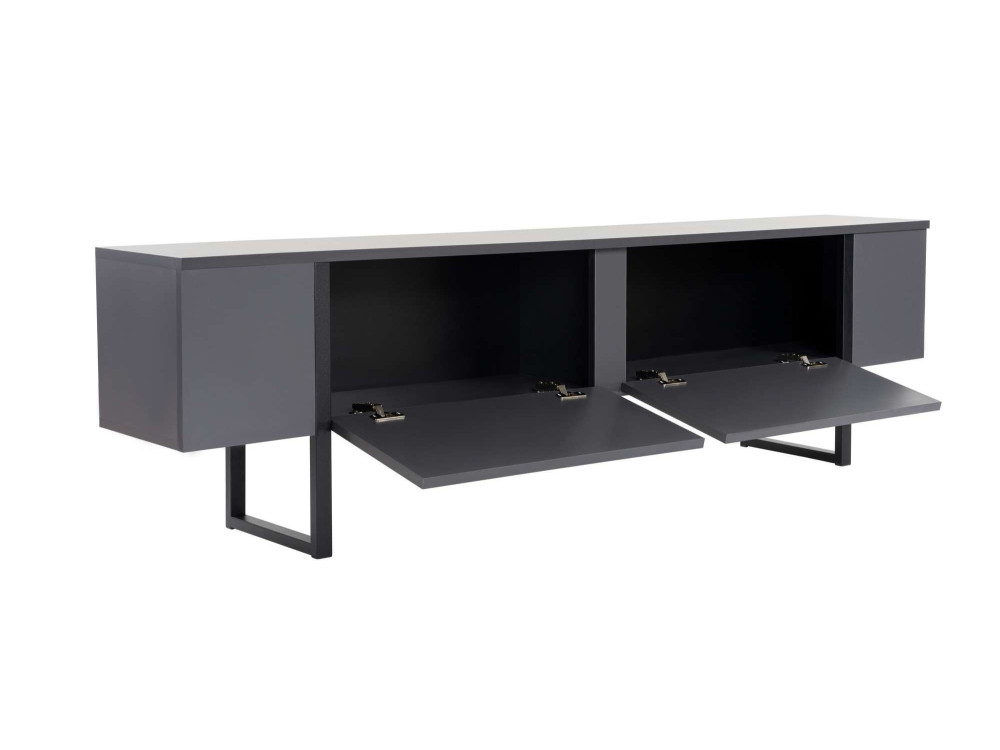 Houten TV-meubel "Serenity" 180 x 30 x 50 cm - Antraciet
