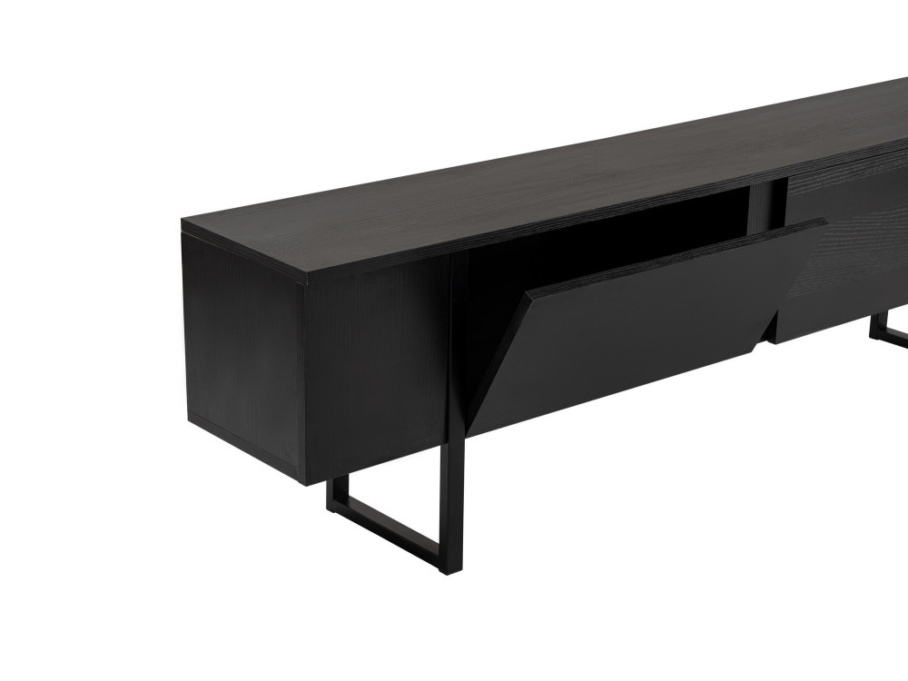 Houten TV-meubel "Serenity" - 180 x 29 x 50 cm - Zwart