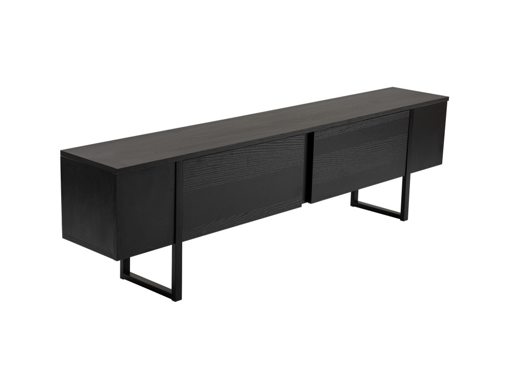Houten TV-meubel "Serenity" - 180 x 29 x 50 cm - Zwart