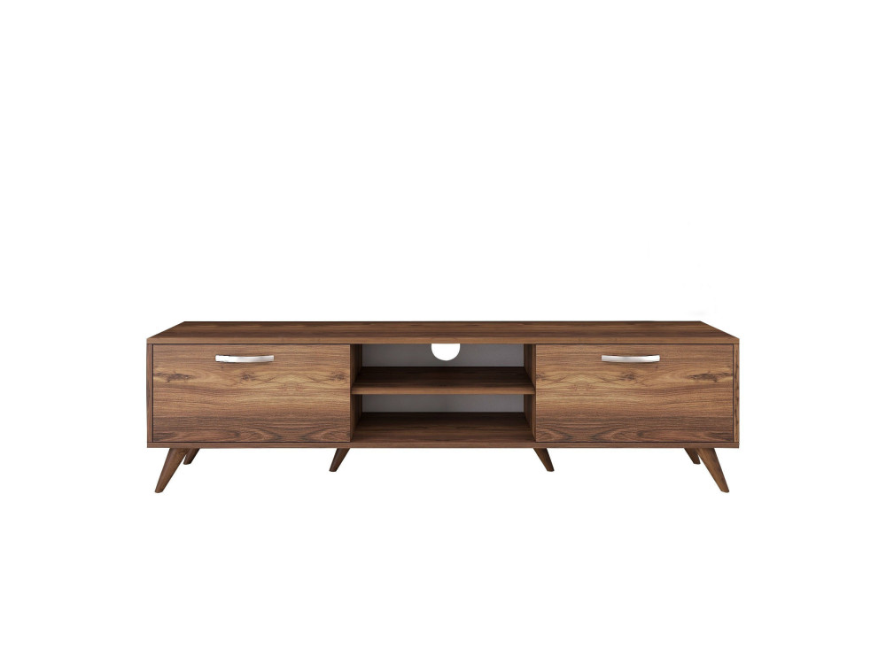 Houten TV-meubel "Atik" - 180 x 35 x 48 cm - Bruin