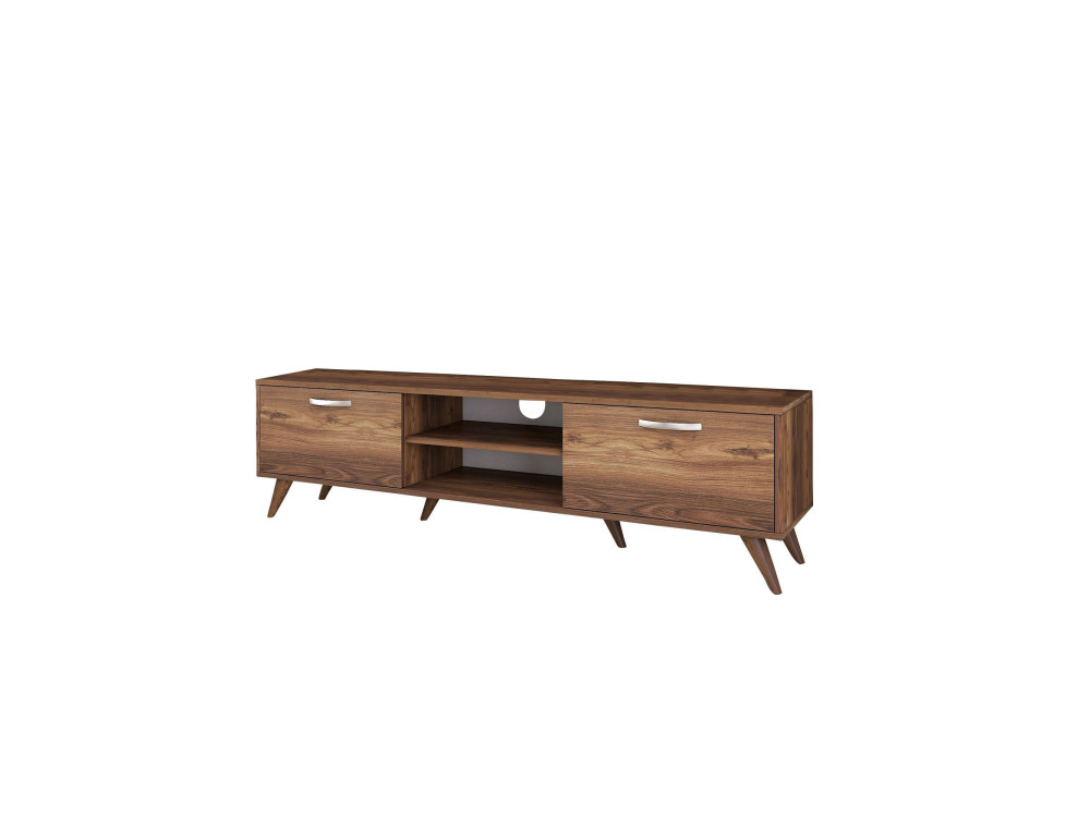 Houten TV-meubel "Atik" - 180 x 35 x 48 cm - Bruin