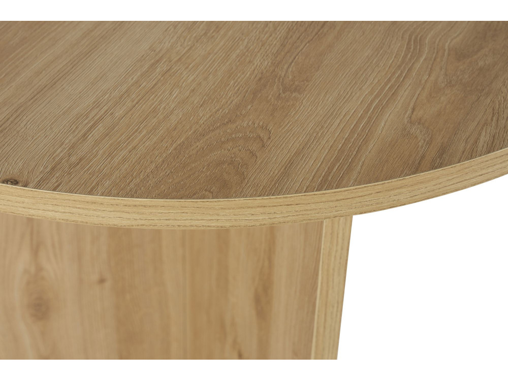 Houten eettafel "Sablin" 180 x 90 x 75 cm - Eik Cadiz