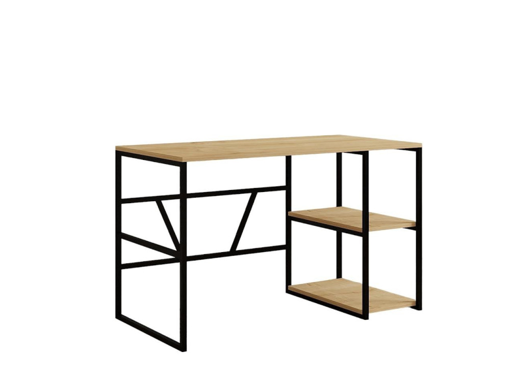Houten bureau "Caste" - 120 x 60 x 74 cm - Beige