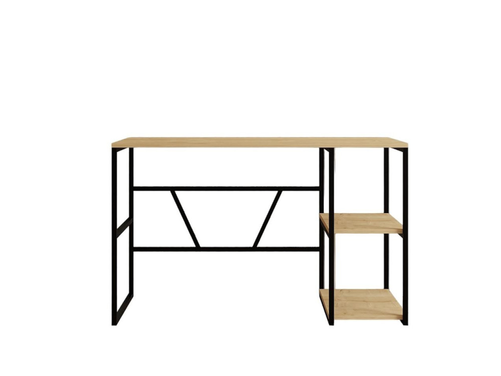 Houten bureau "Caste" - 120 x 60 x 74 cm - Beige