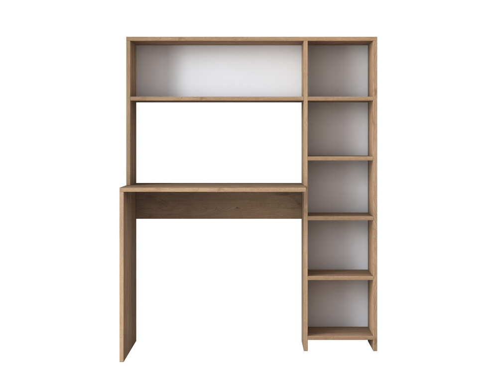 Houten bureau "Haham" 113 x 40 x 142 cm - Eik