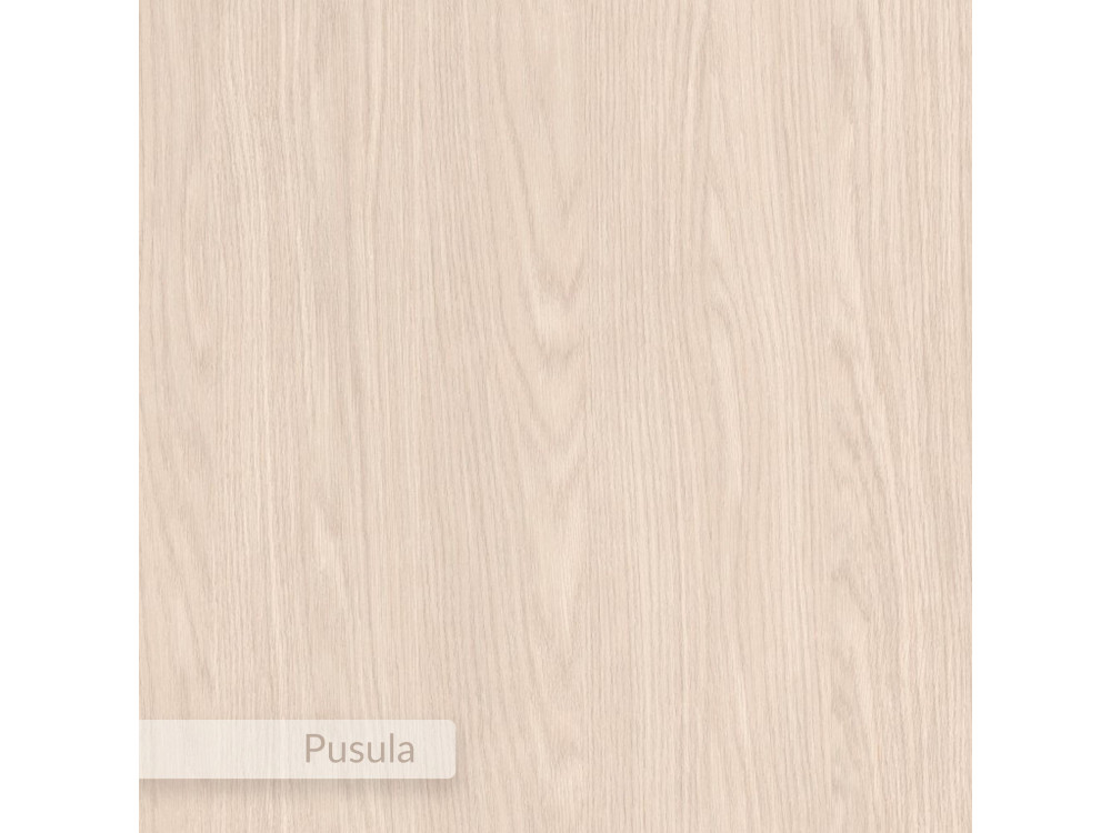 Nachtkastje "Dotta" met houten bol - 52 x 30 x 28 cm - Beige