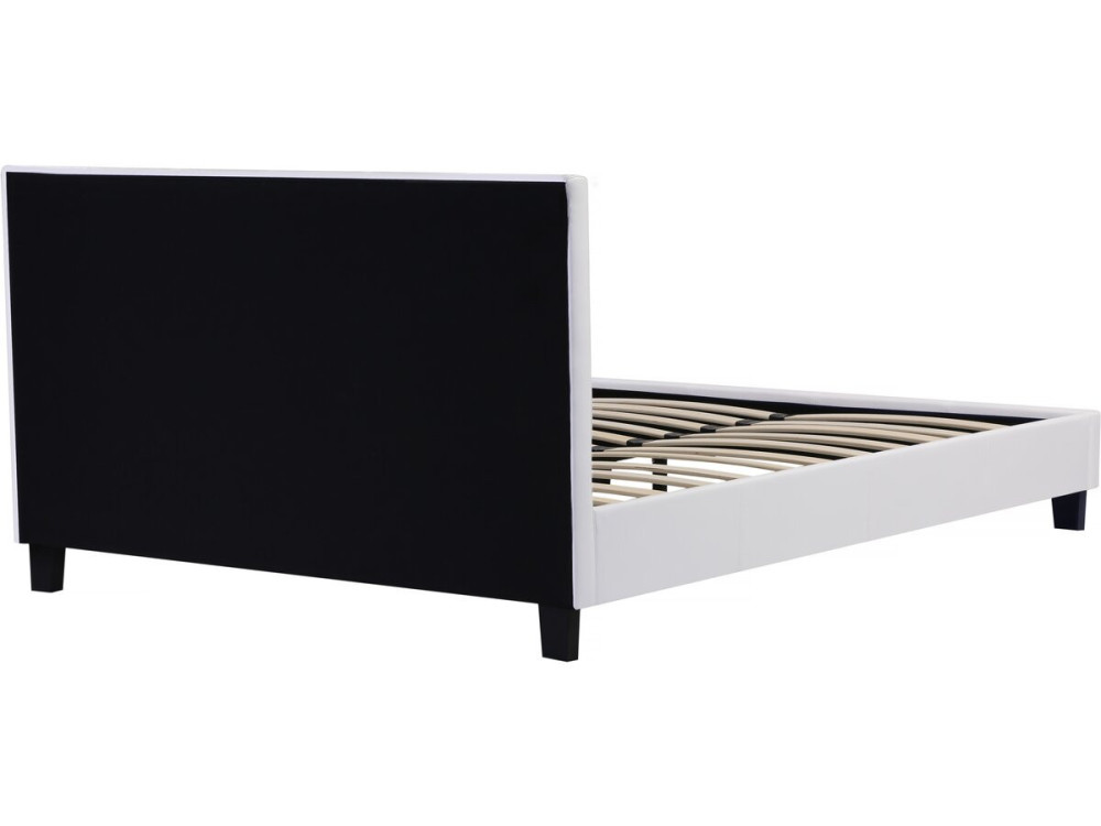 Tweepersoonsbed bed "Julia" - 140 x 190 cm - Wit