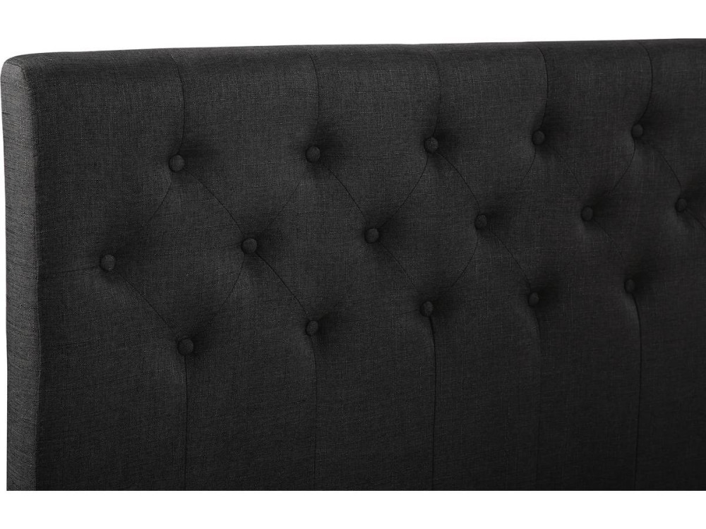 Tweepersoonsbed bed bedframe "Emmy" - 140 x 190 cm - Grijs