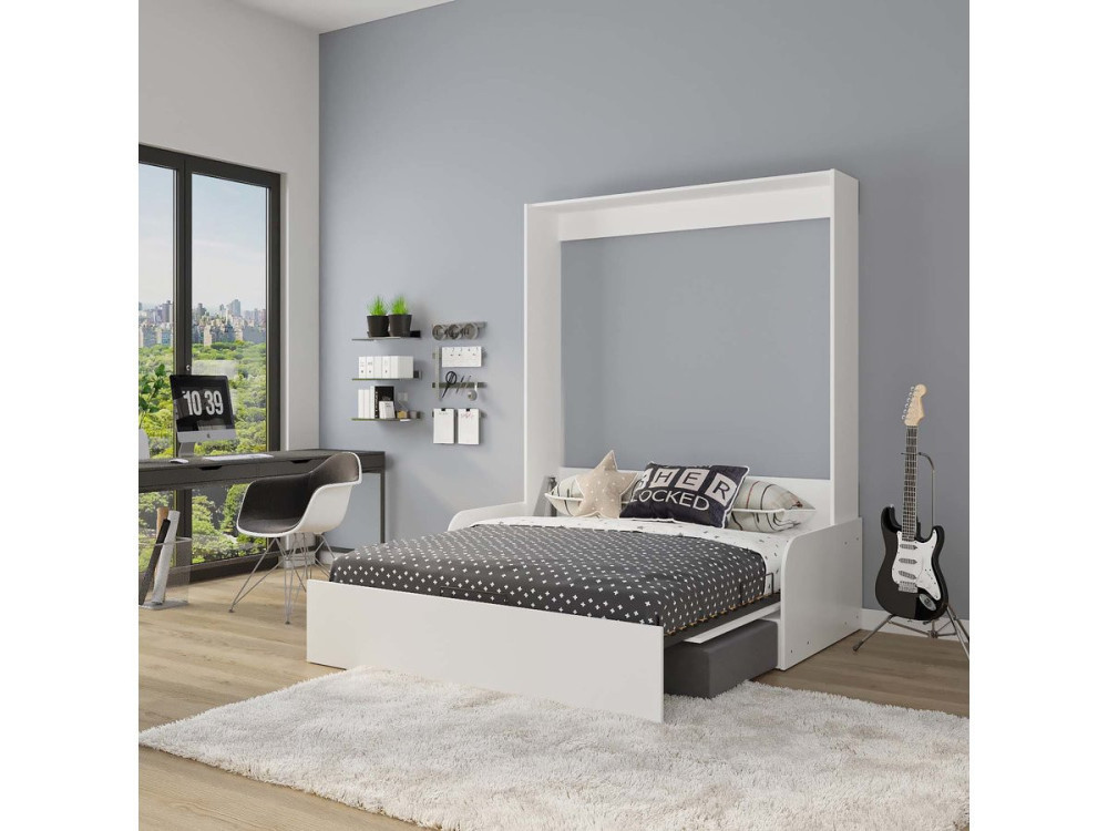 NYD SOFA 5" opklapbed - 160 X 200 cm - Wit
