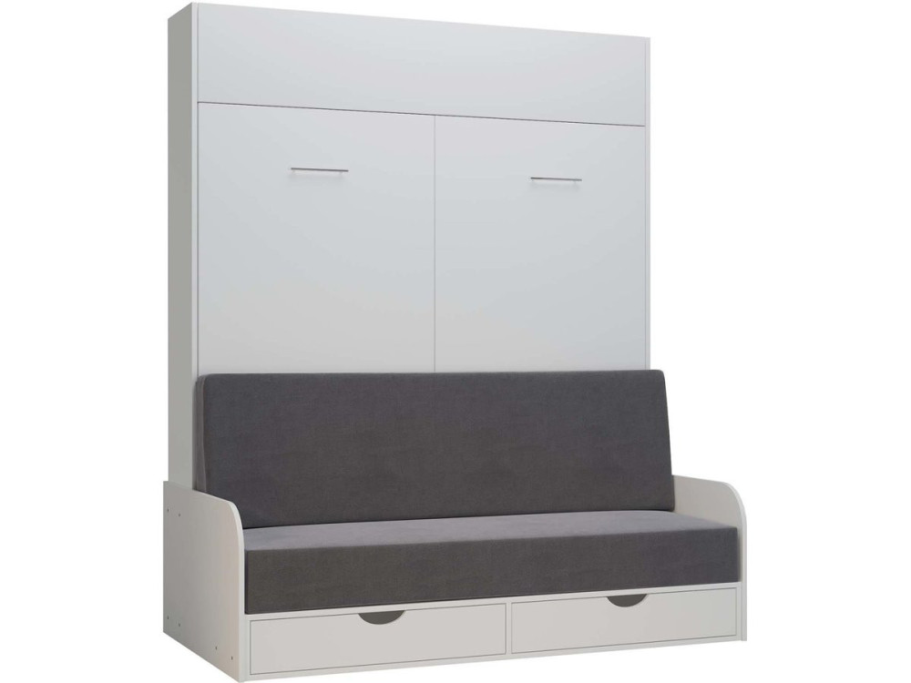 NYD SOFA 5" opklapbed - 160 X 200 cm - Wit