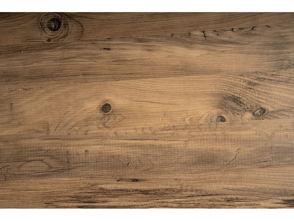 Bureau met twee bedden - 240 x 60 x 74 cm - Atlantic PineZwart