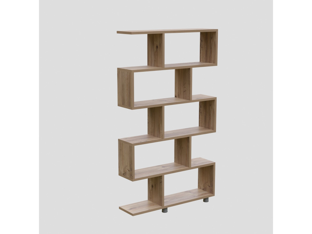Houten boekenkast "Elif" - 90 x 20 x 156 cm - Grenen