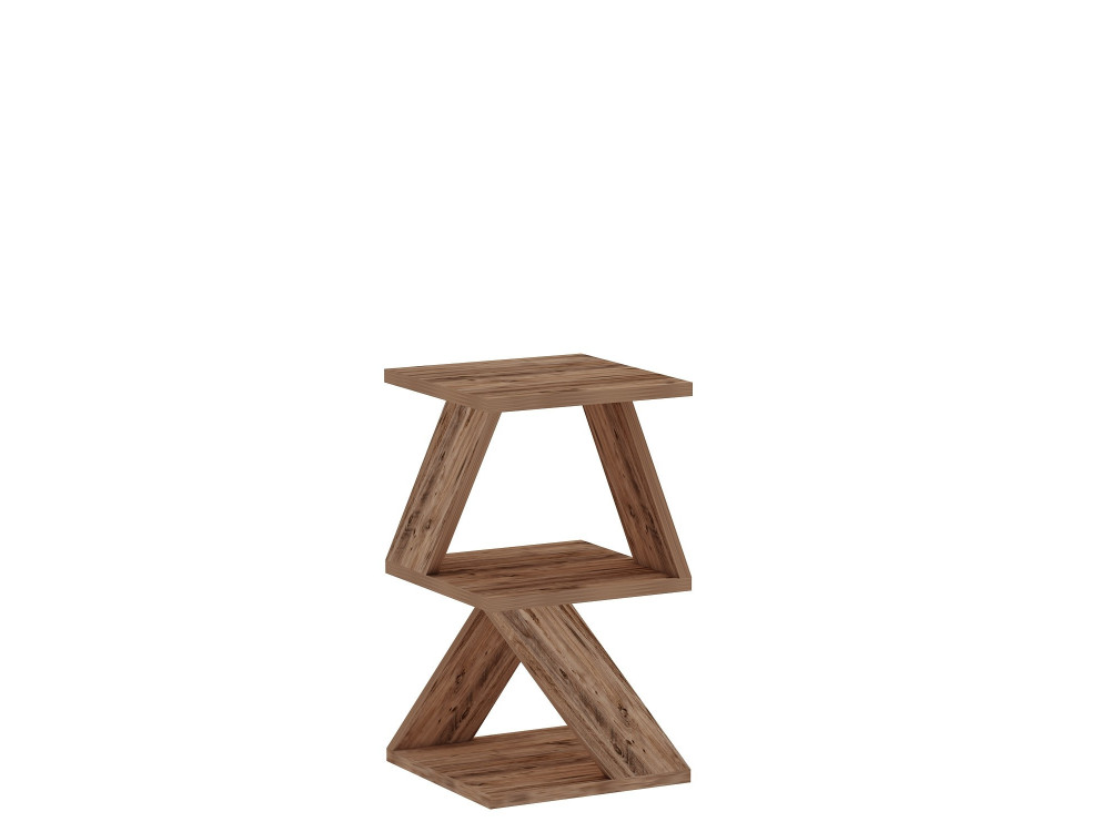 Houten bijzettafel "Albeni" - 29 x 29 x 54 cm - Atlantic Pine
