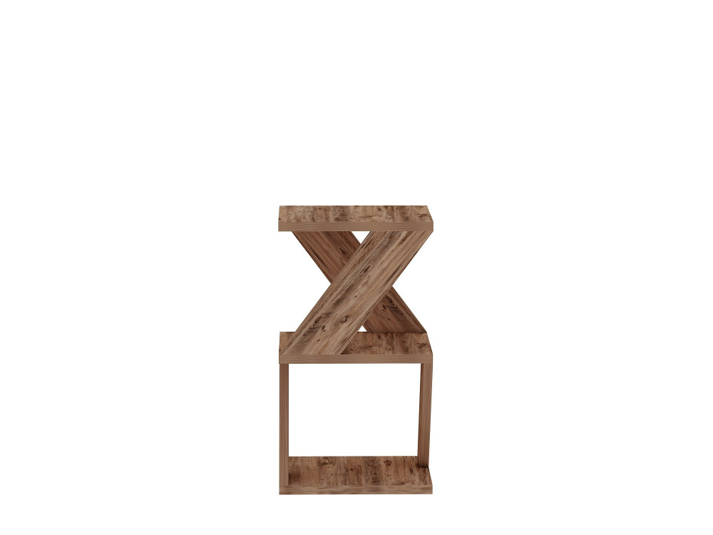 Houten bijzettafel "Albeni" - 29 x 29 x 54 cm - Atlantic Pine
