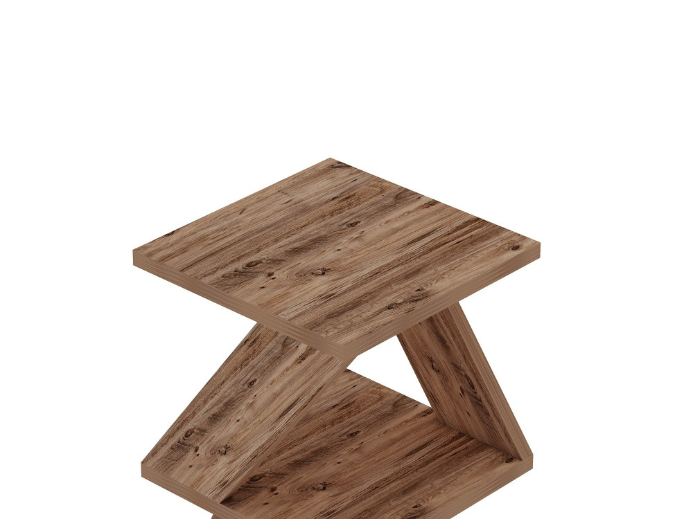 Houten bijzettafel "Albeni" - 29 x 29 x 54 cm - Atlantic Pine