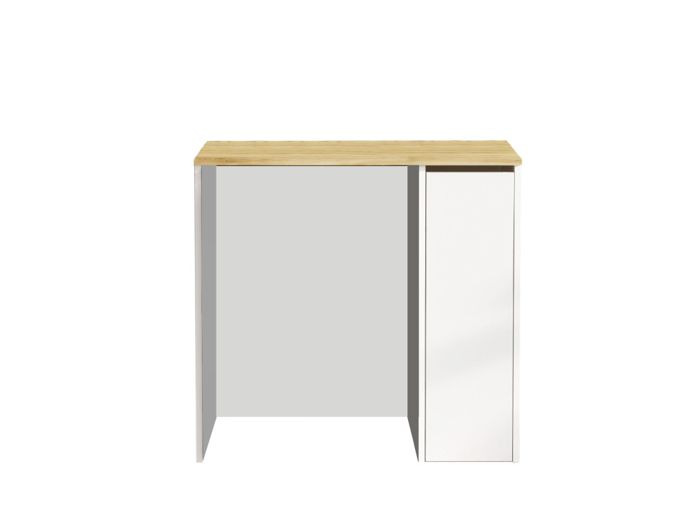 SA1" houten wasmachine kast - 93 x 60 x 88 cm - Wit