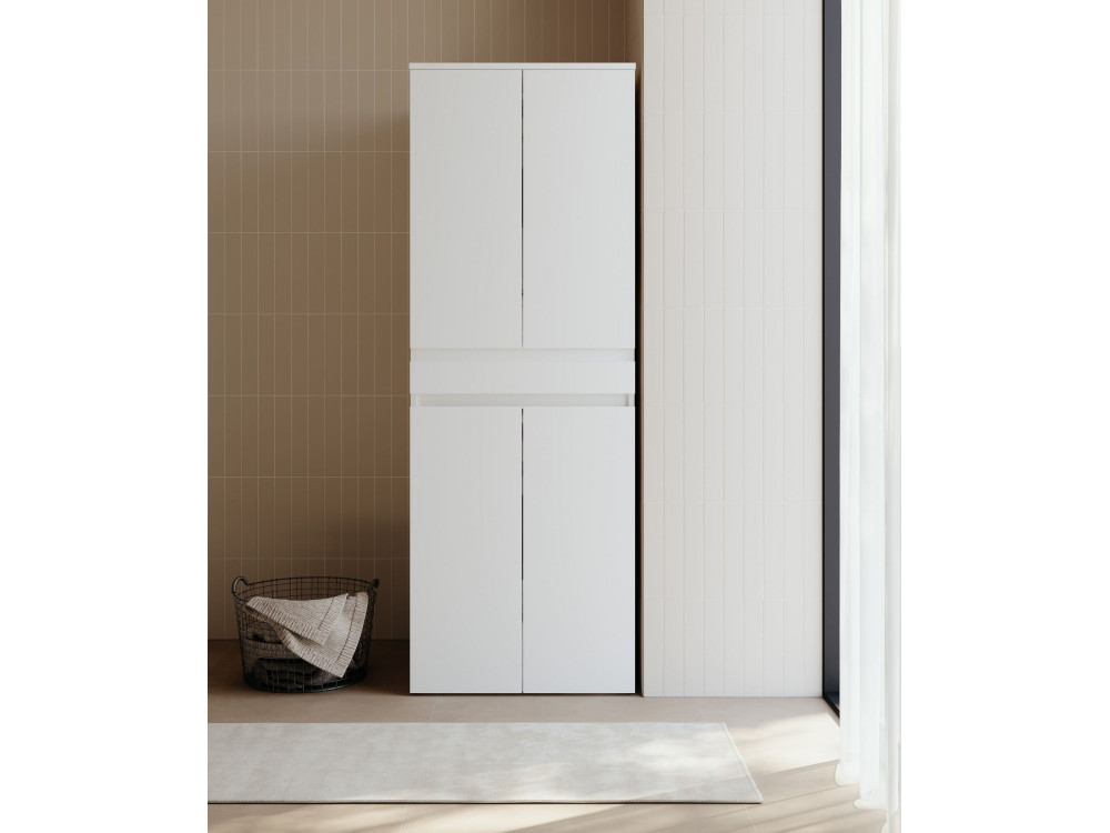 Wasmachineonderkast „Neve 70“ – 70 x 73 x 193 cm – matwit