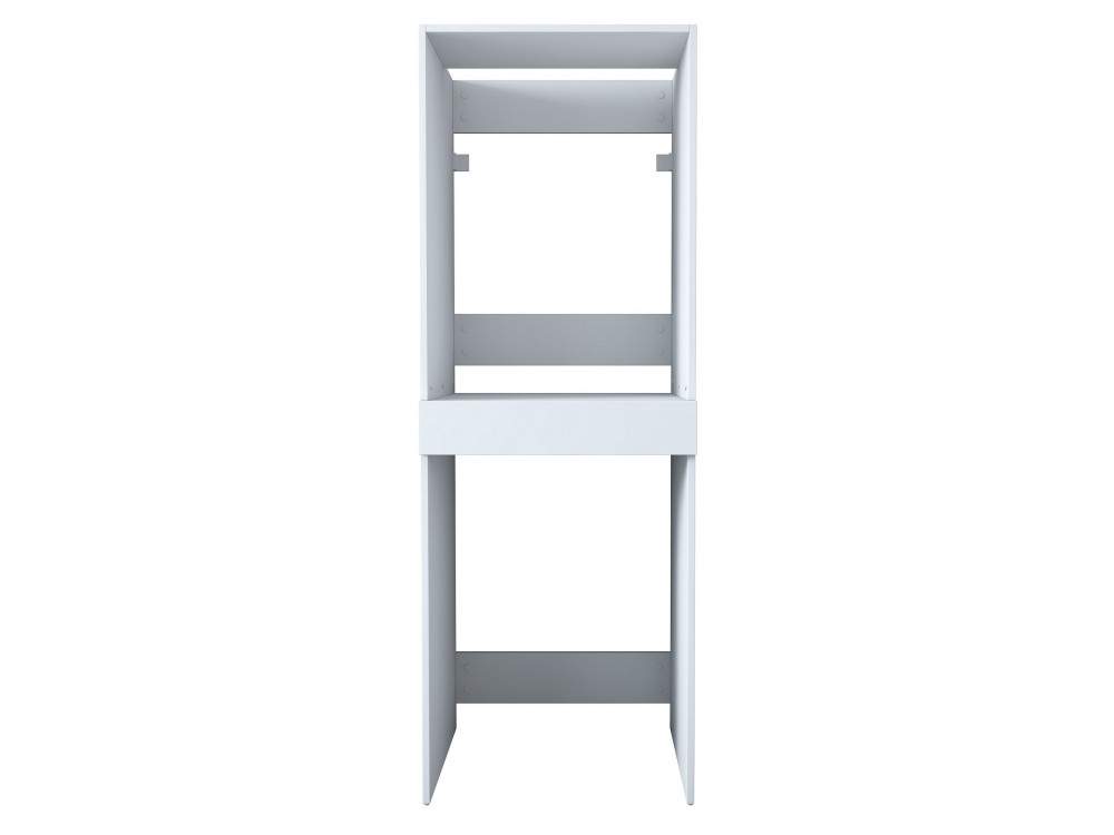 Houten wasmachinekast "Dorma" - 66 x 65 x 189 cm - Wit