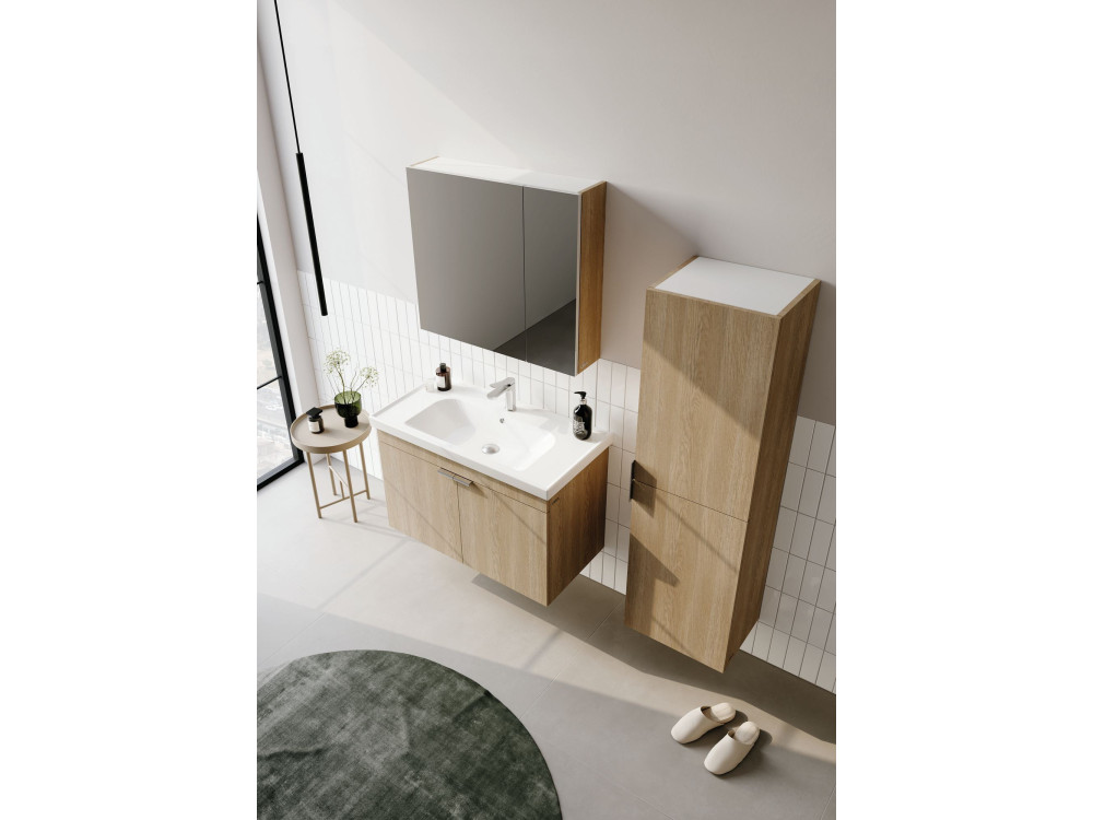 Wastafelkast "Desna 80" - 80 x 45 x 58 cm - Sonomo Oak