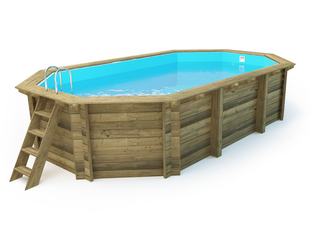 Houten zwembad "Florida 145" - 657 x 457 x 145 cm