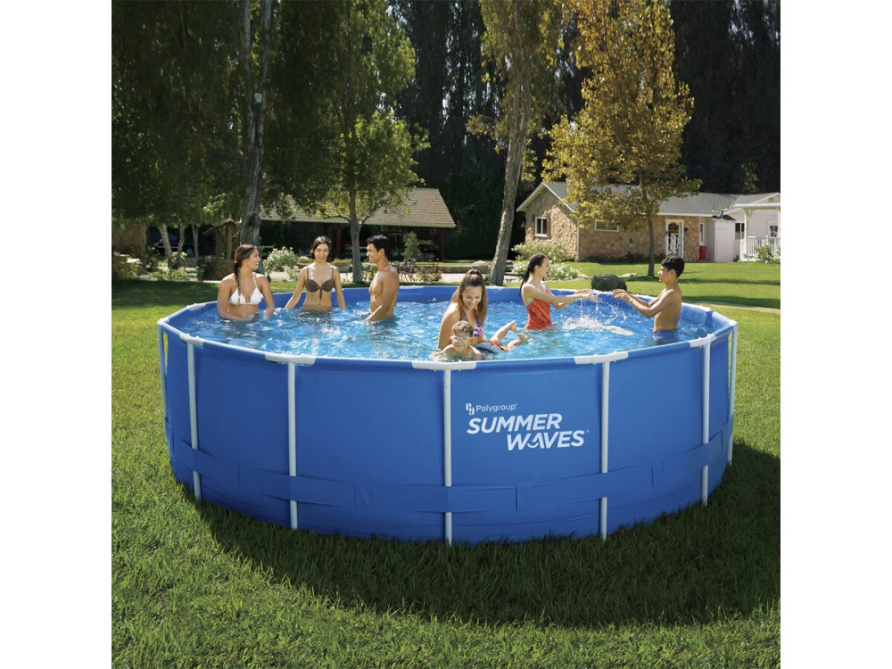 Zwembad opzetzwembad frame - Ø 457 x hoogte 122 cm - Zonder filtratie
