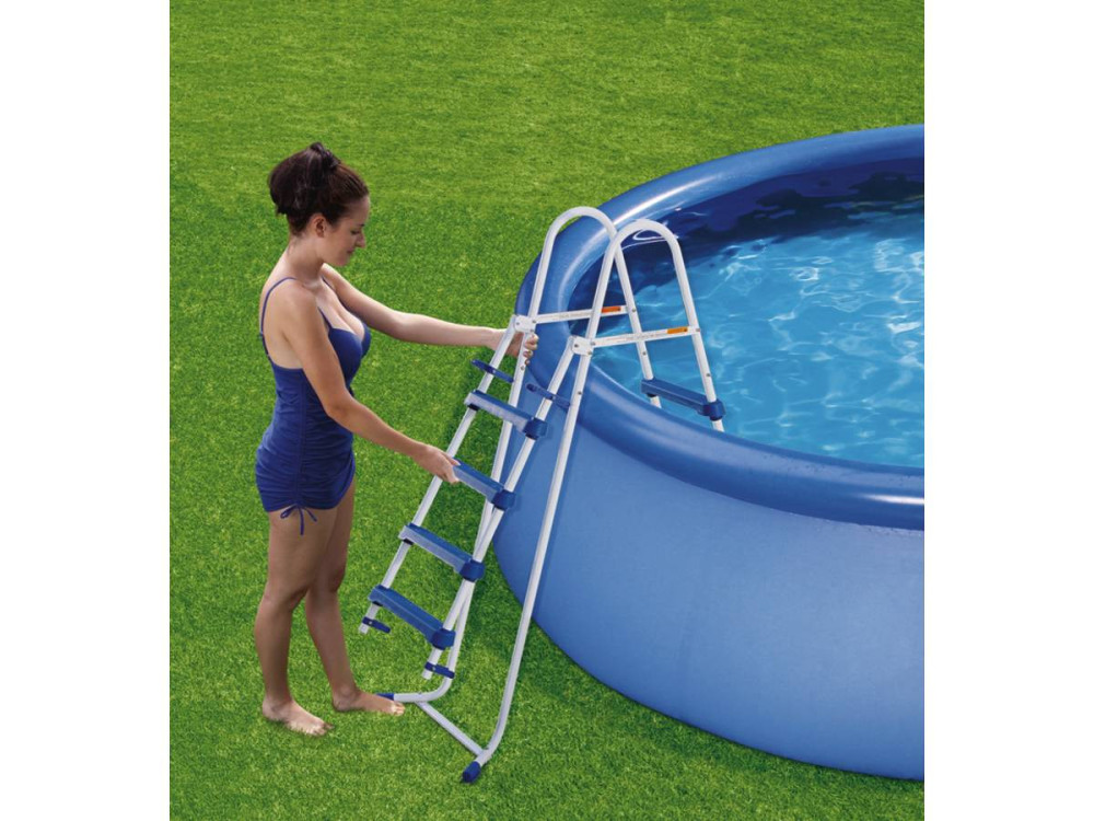 Zwembadtrap zwembad trap - Hoogte 122 cm