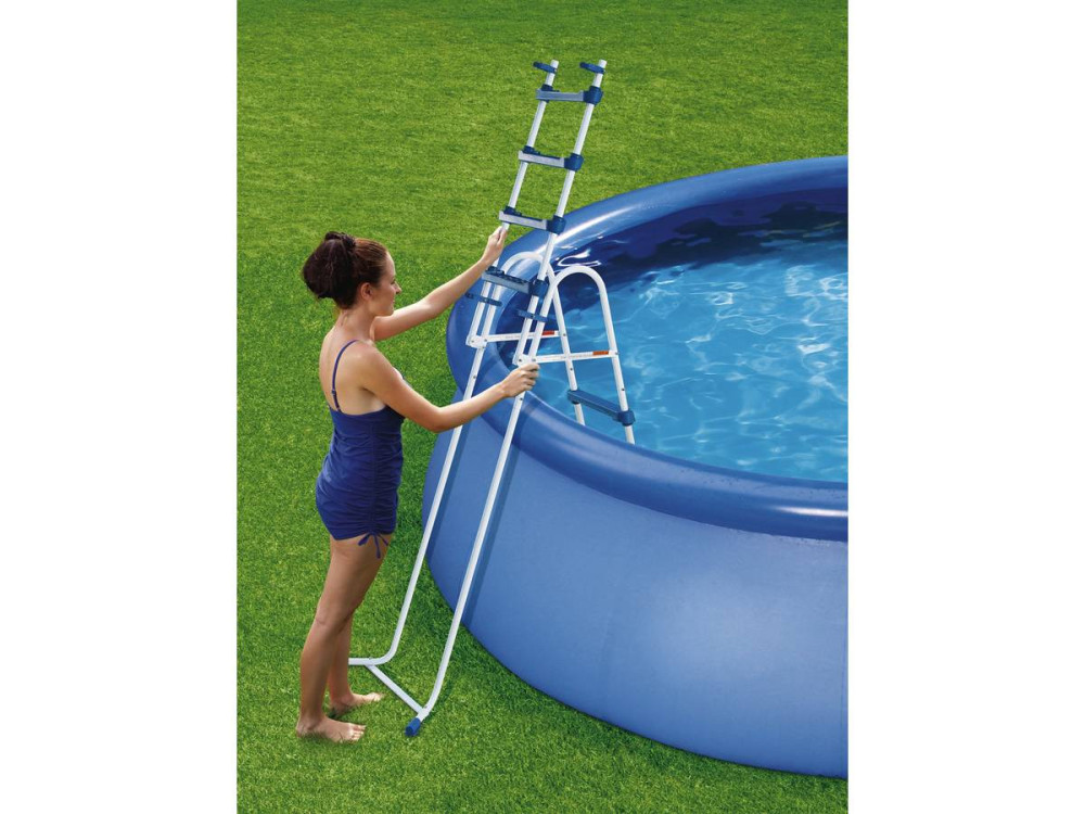 Zwembadtrap zwembad trap - Hoogte 122 cm