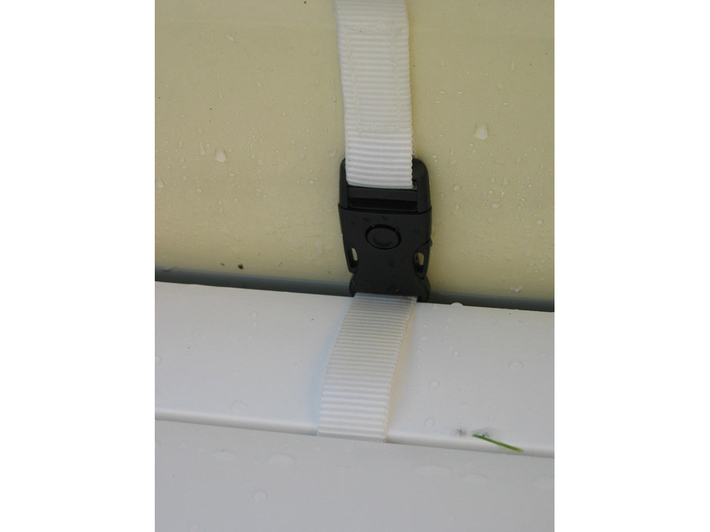 Sylver Roll" bovengronds rolluik - 12 x 6 m