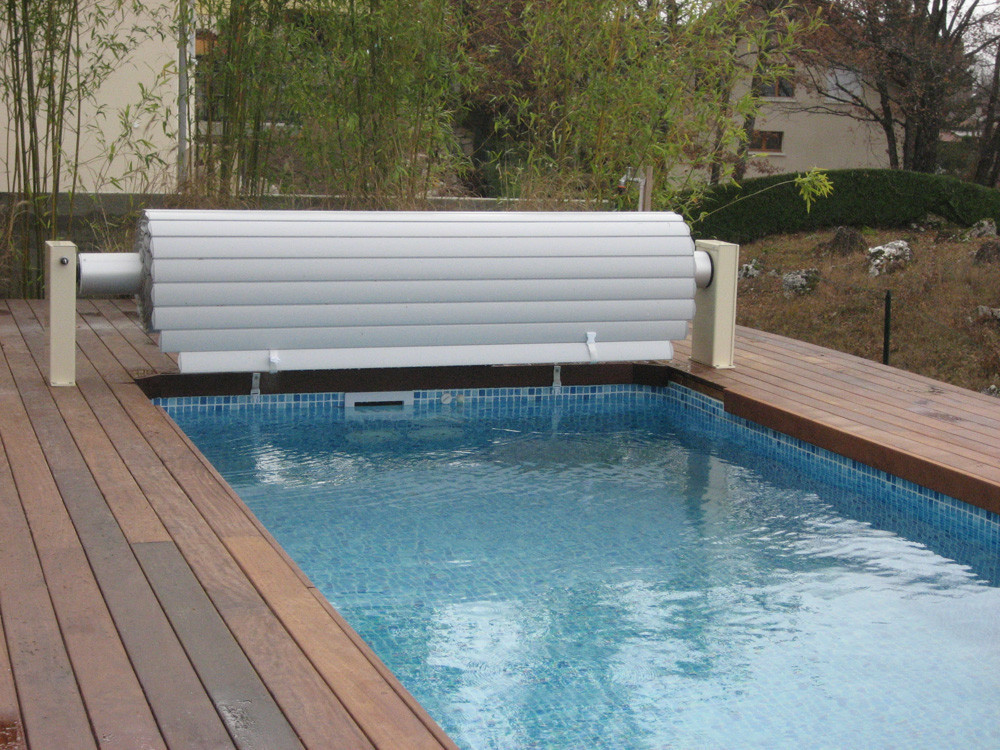 Sylver Roll" bovengronds rolluik - 12 x 6 m