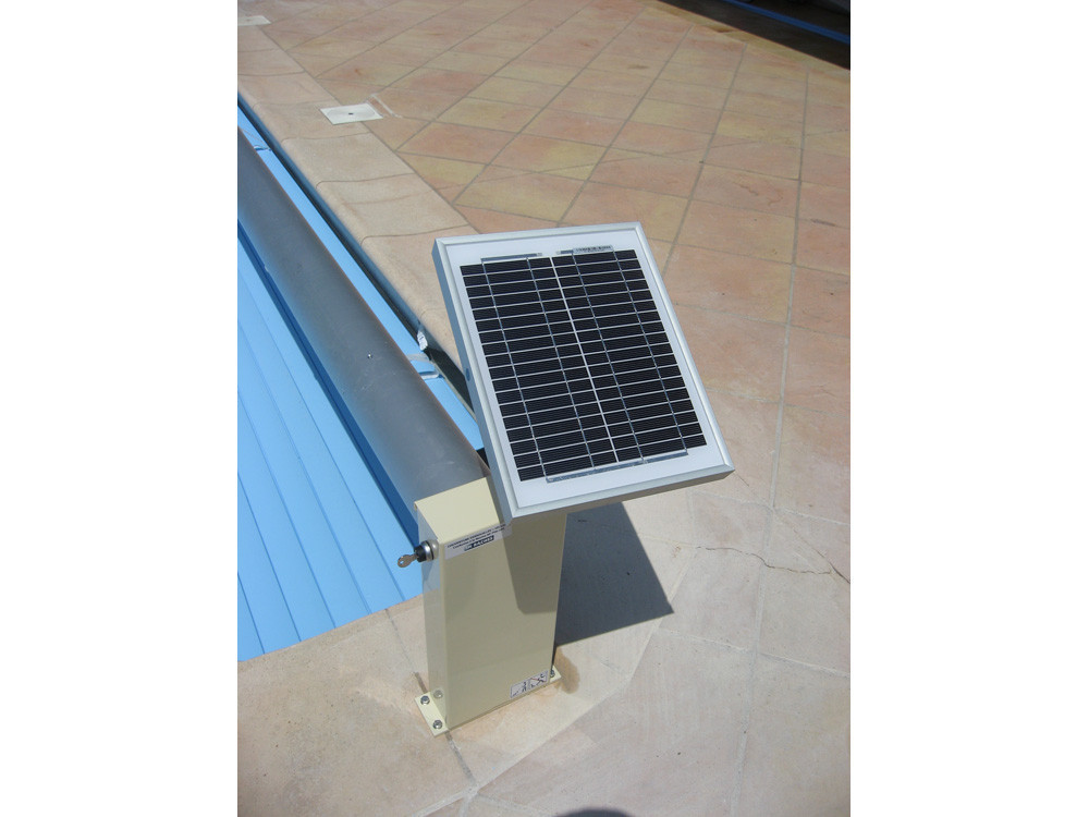 Golden Roll" bovengronds zonne-rolluik - 8 x 4 m