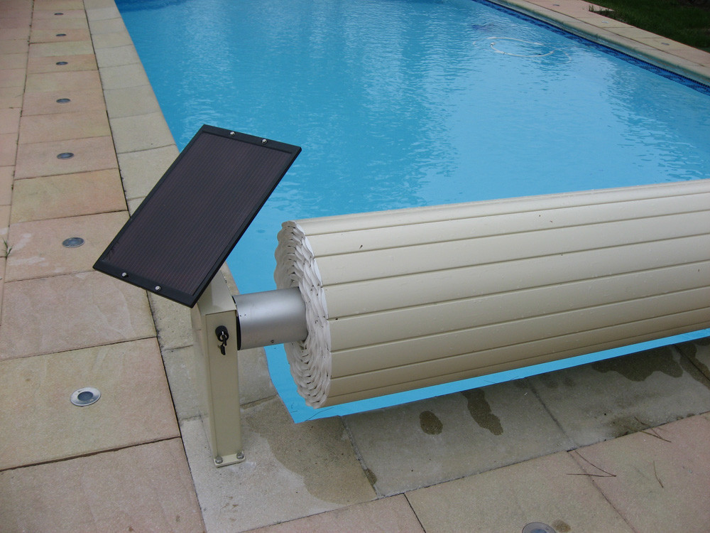 Golden Roll" bovengronds zonne-rolluik - 8 x 4 m