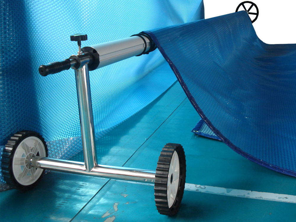 Mobiele zonnedekenhaspel klein model tot 5m