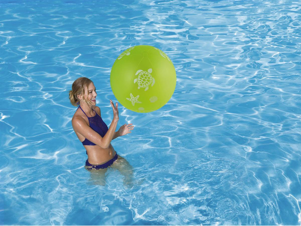 Glow-in-the-dark strandbal - 62 cm